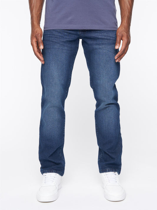 Princed Denim Jeans Dark Wash