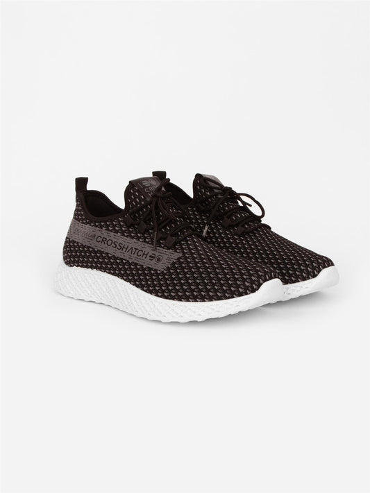 Brehmer Flyknit Trainers Black/Grey