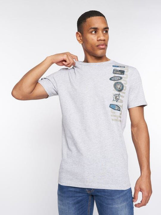 Pepperhill T-Shirt Light Grey Marl