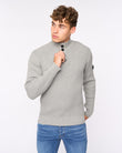 Wellburys Chunky Knit Grey Marl