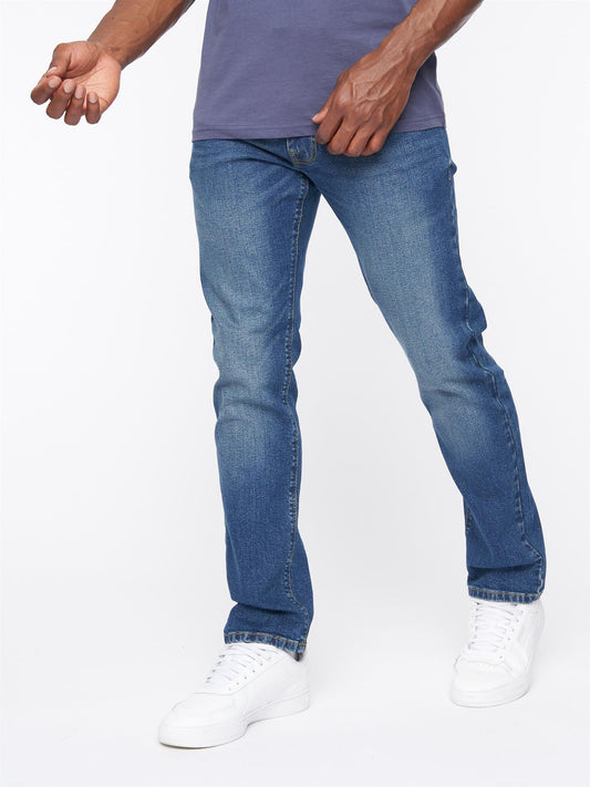 Cadman Straight Jeans Stone Wash