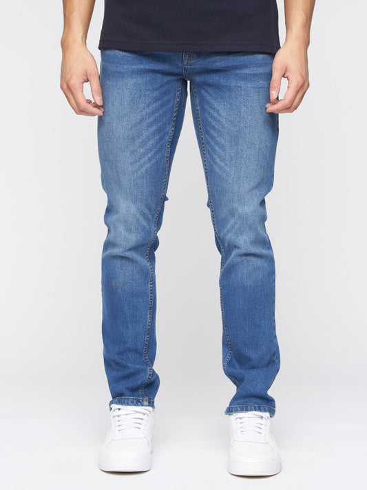 Malcolm Slim Fit Jeans Stone Wash