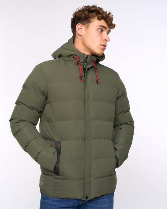 Kampleys Embossed Jacket Olive