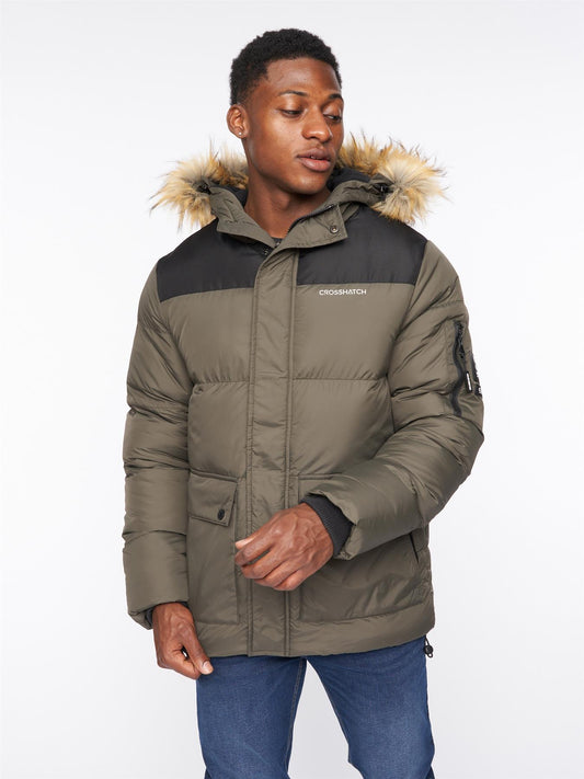 Bentlays Hooded Jacket Olive