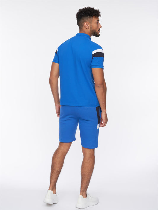 Maxmore Polo/Shorts Set Blue