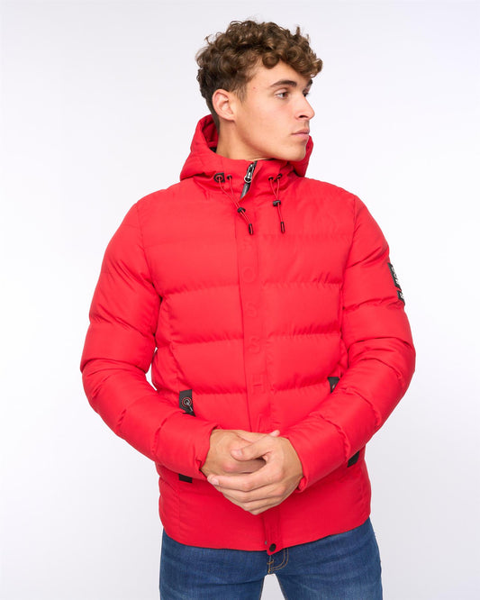 Kampleys Embossed Jacket Red