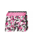 Crystaline Boxers 3pk Fuschia