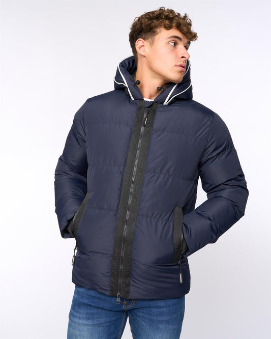 Sandbox Hooded Jacket Navy