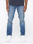 Chas Straight Fit Jeans Mid Wash