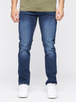 Farrowed Stretch Denim Jeans Dark Wash