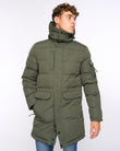 Mens Milwaka Long Jacket Olive