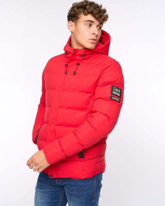 Kampleys Embossed Jacket Red