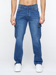 Kremtap Cargo Jeans Stone Wash