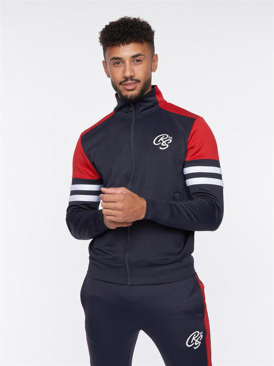 Ezra Tracksuit Navy/Red