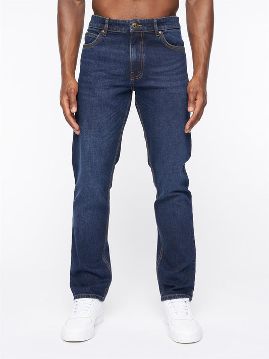 Chas Straight Fit Jeans Dark Wash