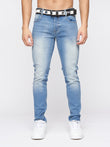 Barbeck Slim Fit Denim Jeans Light Wash