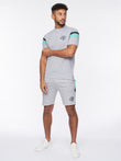 Maxmore Polo/Shorts Set Grey Marl