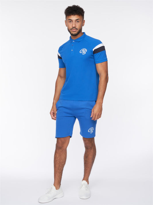 Maxmore Polo/Shorts Set Blue