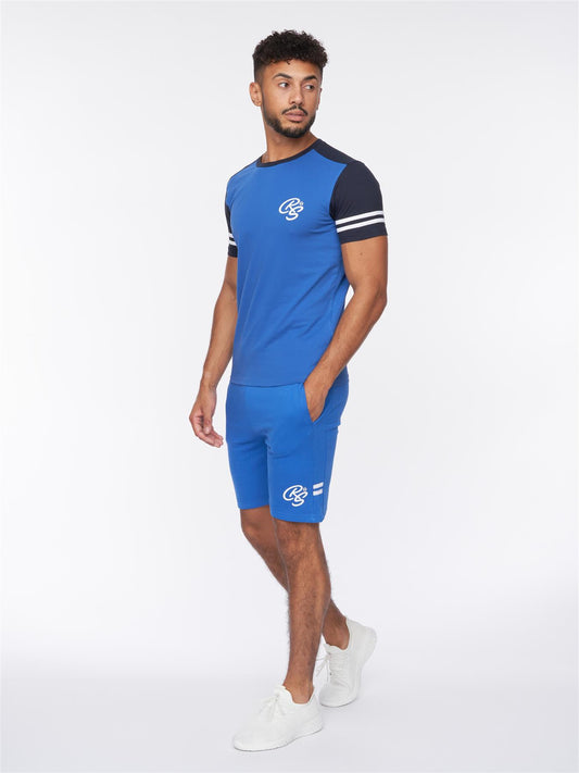 Techland T-Shirt/Shorts Set Blue/Navy