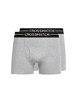 Ambek Boxers 2pk Grey Marl