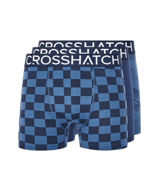 Bresler Boxers 3pk Navy