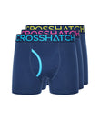 Trioglow Boxers 3pk Navy