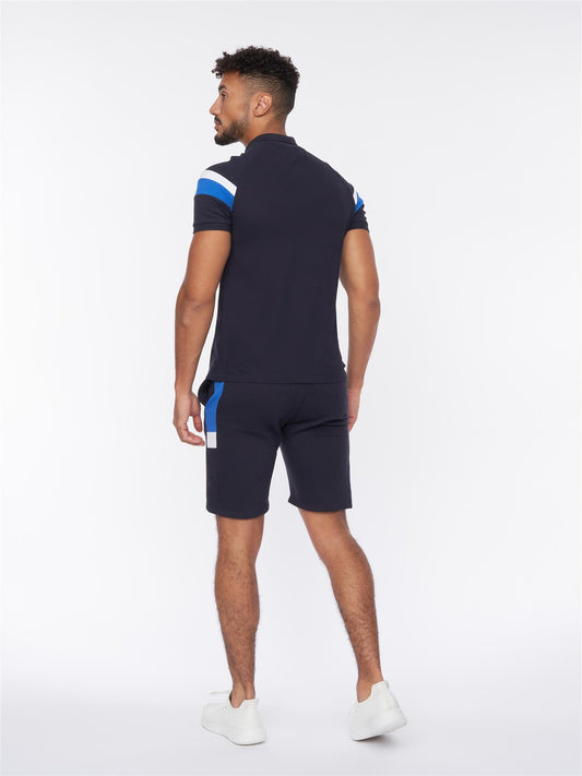 Maxmore Polo/Shorts Set Navy