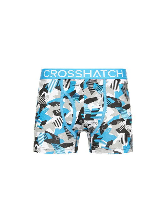 Crystaline Boxers 3pk Malibu Blue