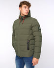 Kampleys Embossed Jacket Olive