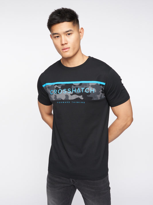 Neoline Camo T-Shirt Black