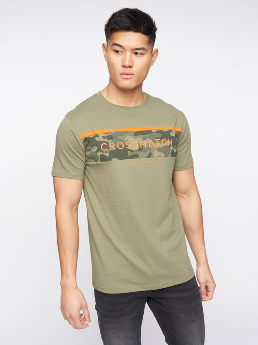 Neoline Camo T-Shirt Olive