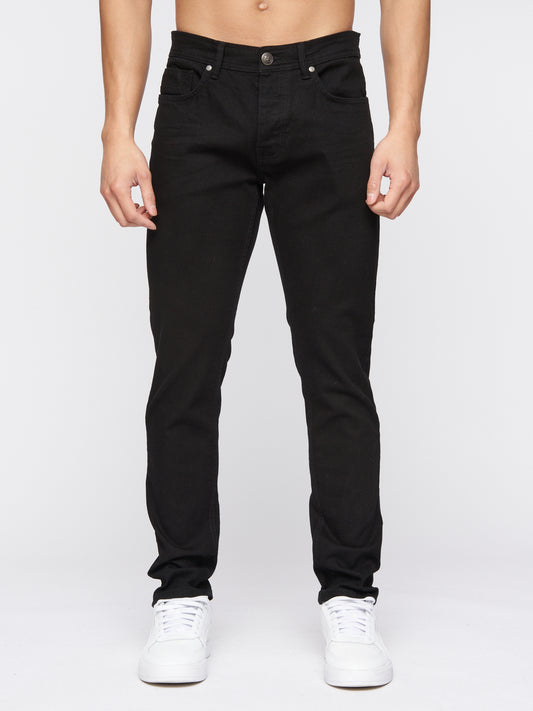 Buraca Slim Fit Denim Jeans Black