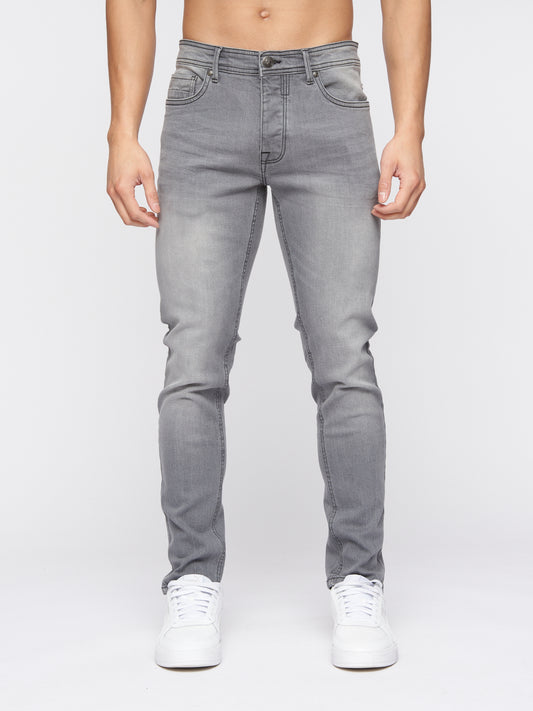 Buraca Slim Fit Denim Jeans Grey Wash