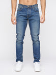 Buraca Slim Fit Denim Jeans Stone Wash