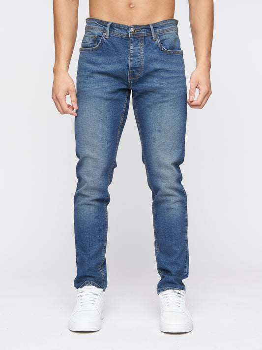 Buraca Slim Fit Denim Jeans Stone Wash