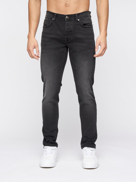 Buraca Slim Fit Denim Jeans Black Wash