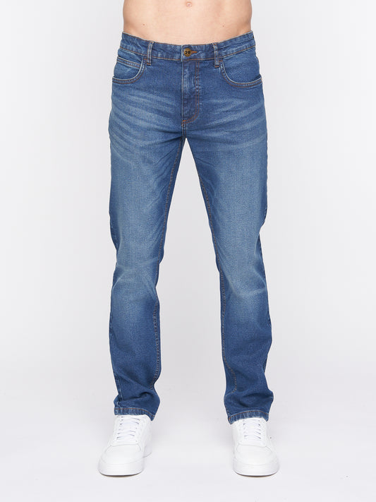 Svelte Slim Fit Stretch Jeans Stone Wash