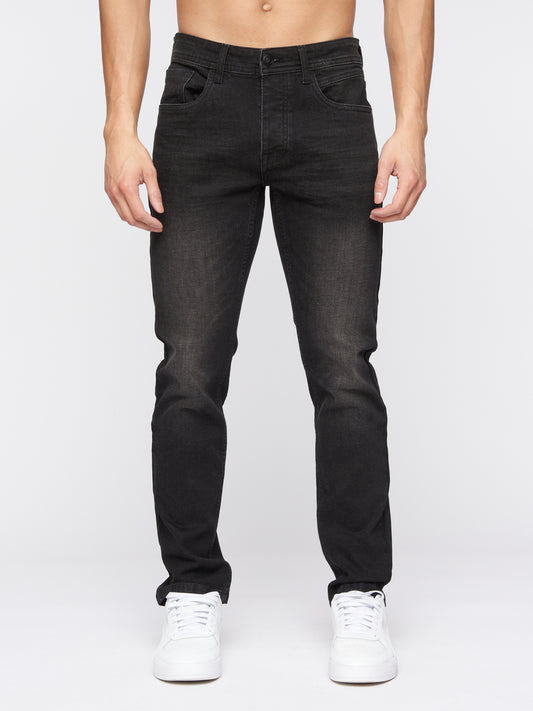 Malcolm Slim Fit Jeans Black Wash