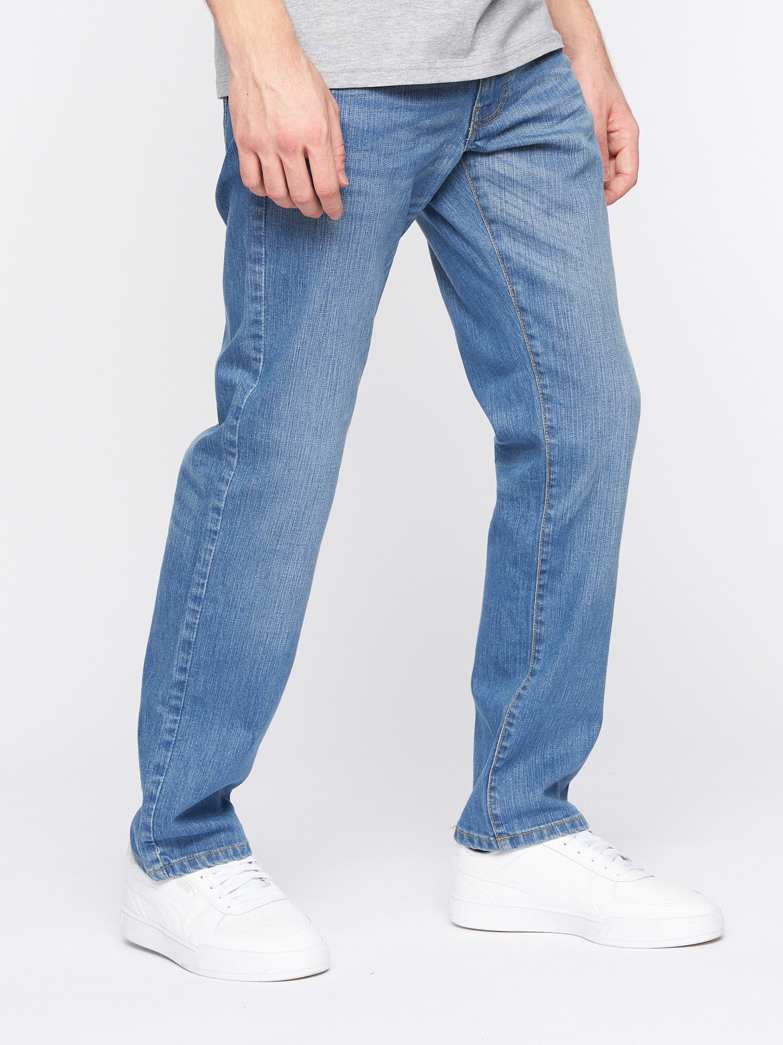 Bandol Straight Leg Jeans Light Wash – Crosshatch