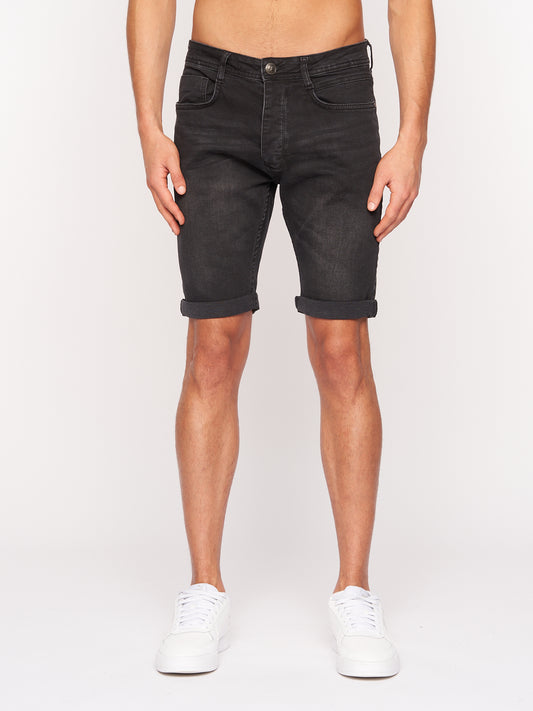 Tadcaster Denim Shorts Black