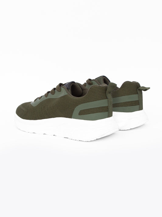 Lennart Trainers Olive/White