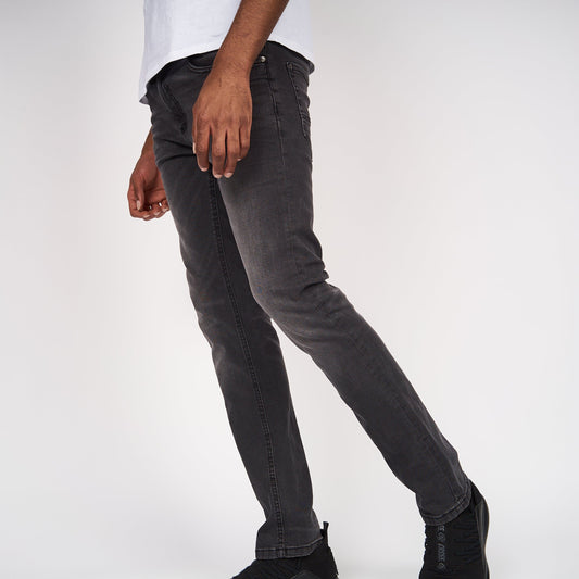 Svelte Slim Fit Stretch Jeans Dark Grey