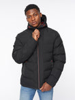 Kampnew Embossed Jacket Black