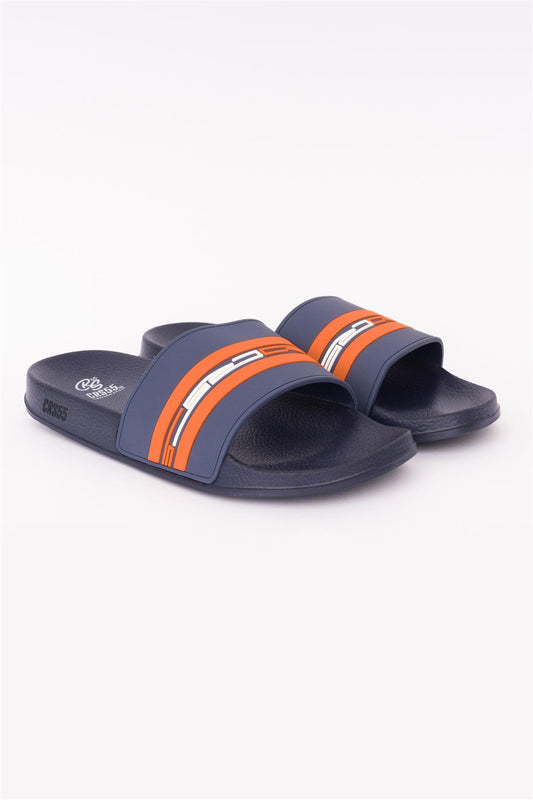 Mentella Sliders Denim Blue