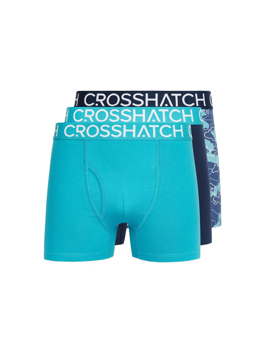 Lynol Boxers 3pk Teal