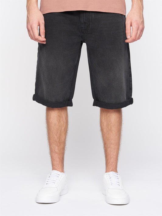 Tillforth Denim Shorts Black Wash