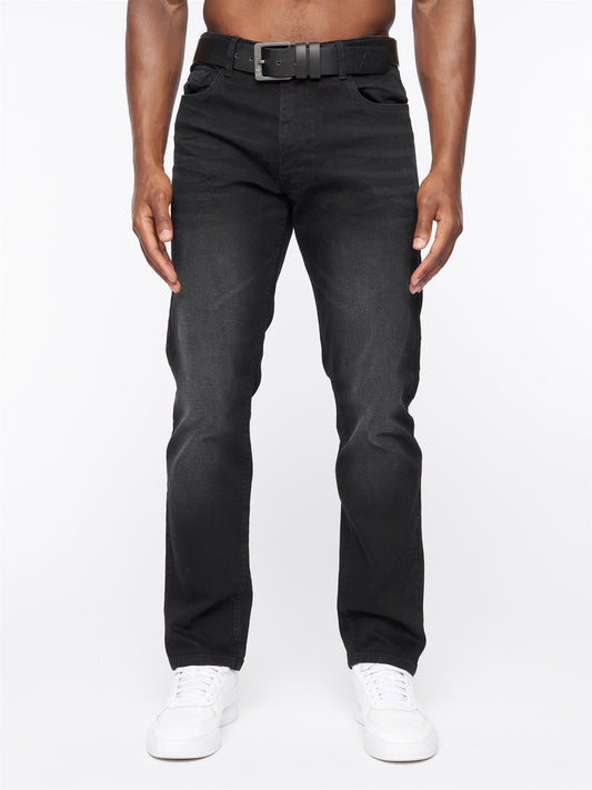 Cadman Straight Jeans Black Wash