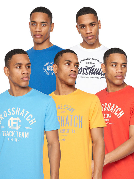 Weymouth T-Shirt 5pk Assorted