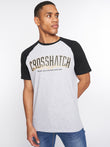 Plotmar T-Shirt Black/Light Grey Marl