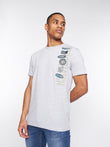 Pepperhill T-Shirt Light Grey Marl